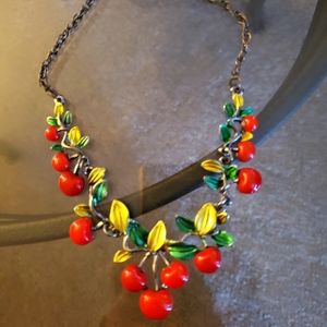 Cherry necklace